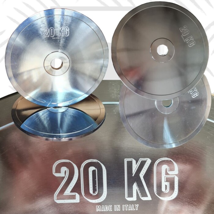 Coppia di dischi olimpionici 20kg - immagine 4